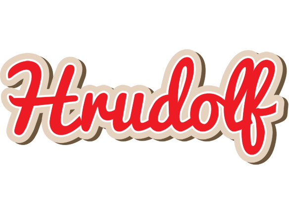 Hrudolf chocolate logo