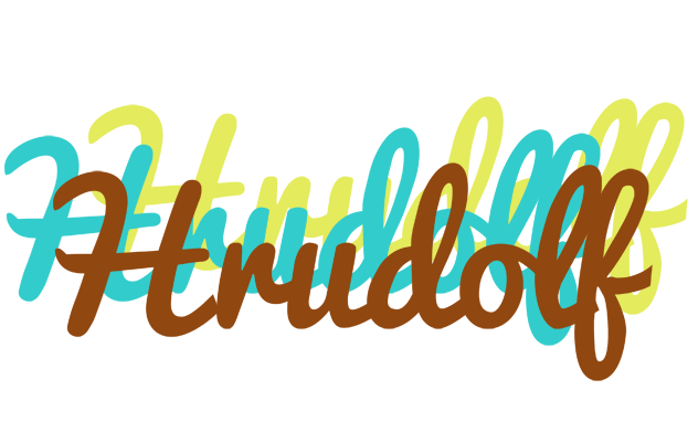 Hrudolf cupcake logo
