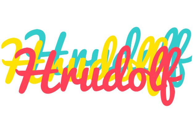 Hrudolf disco logo