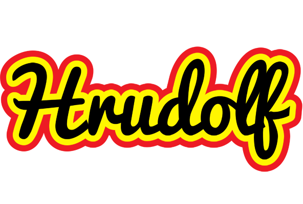 Hrudolf flaming logo
