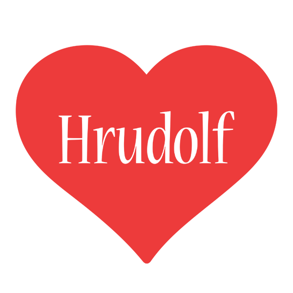 Hrudolf love logo