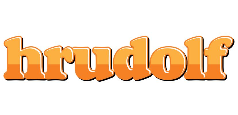 Hrudolf orange logo