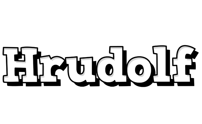 Hrudolf snowing logo