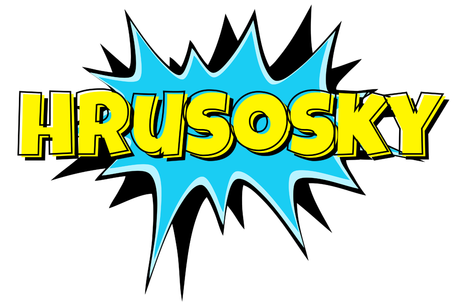 Hrusosky amazing logo