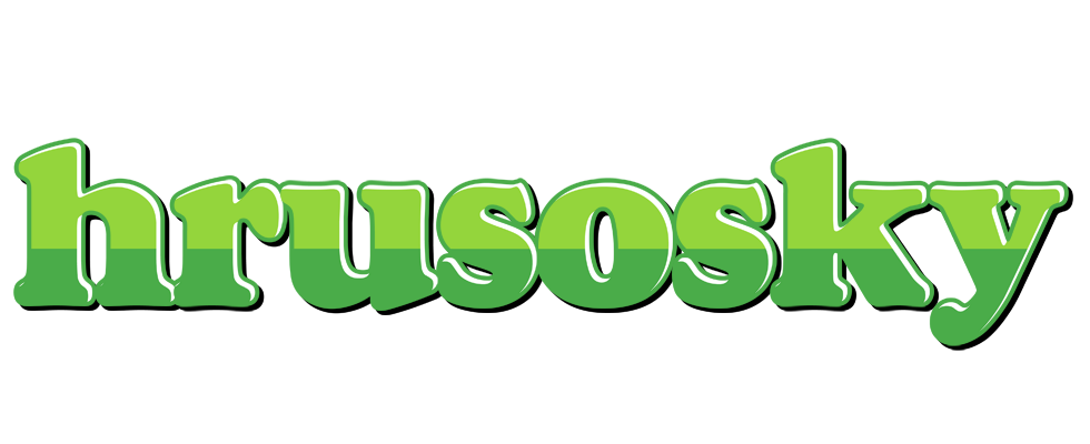 Hrusosky apple logo