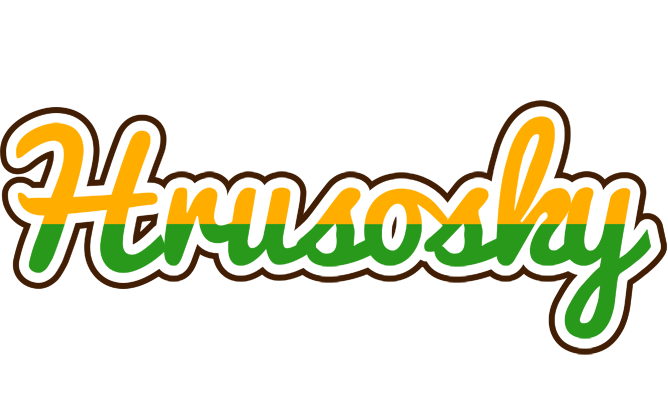 Hrusosky banana logo