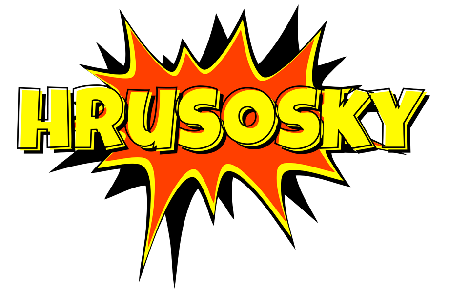 Hrusosky bazinga logo