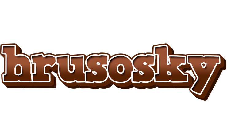Hrusosky brownie logo