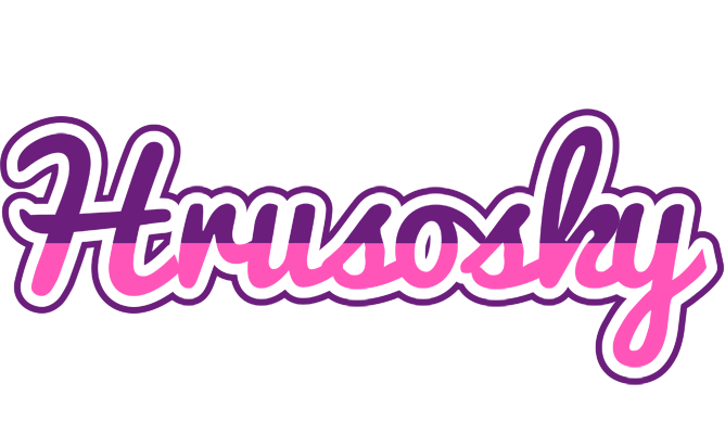 Hrusosky cheerful logo