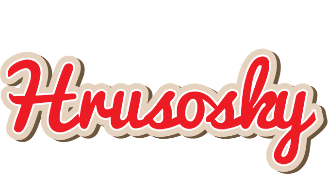 Hrusosky chocolate logo