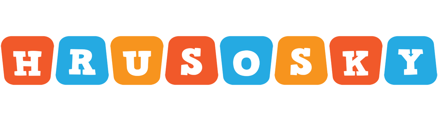 Hrusosky comics logo