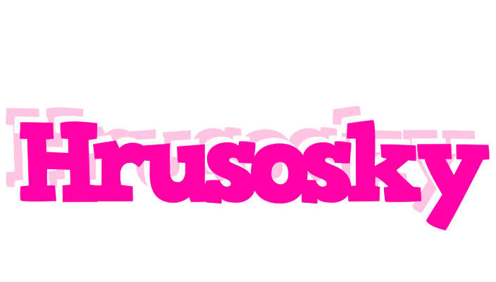 Hrusosky dancing logo