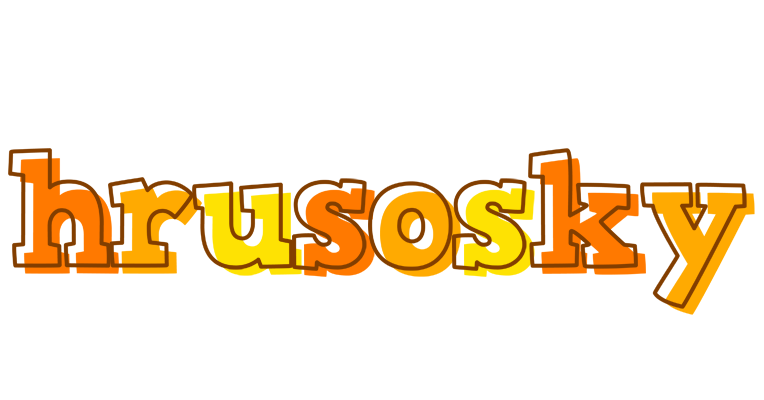 Hrusosky desert logo