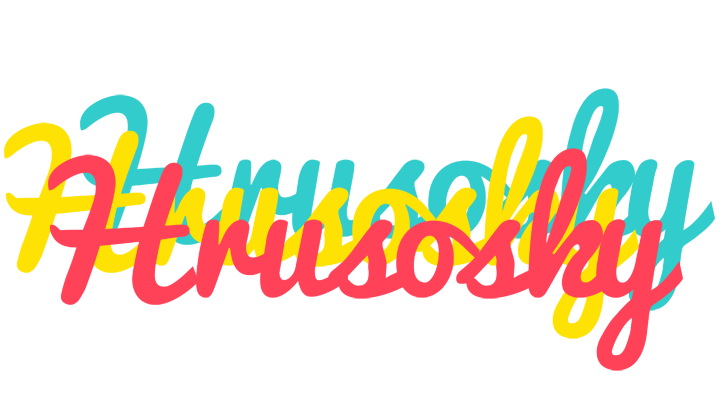 Hrusosky disco logo