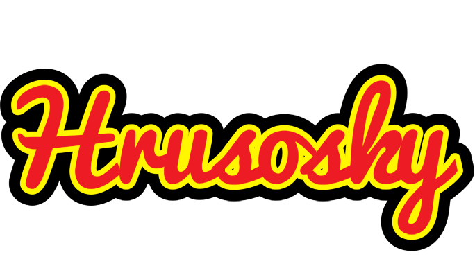 Hrusosky fireman logo