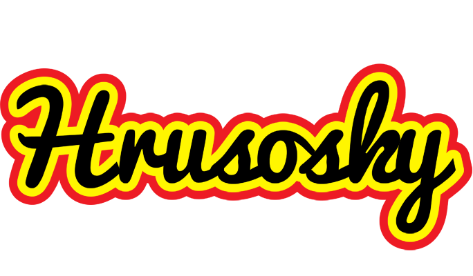 Hrusosky flaming logo