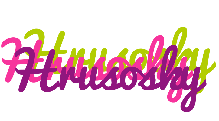 Hrusosky flowers logo