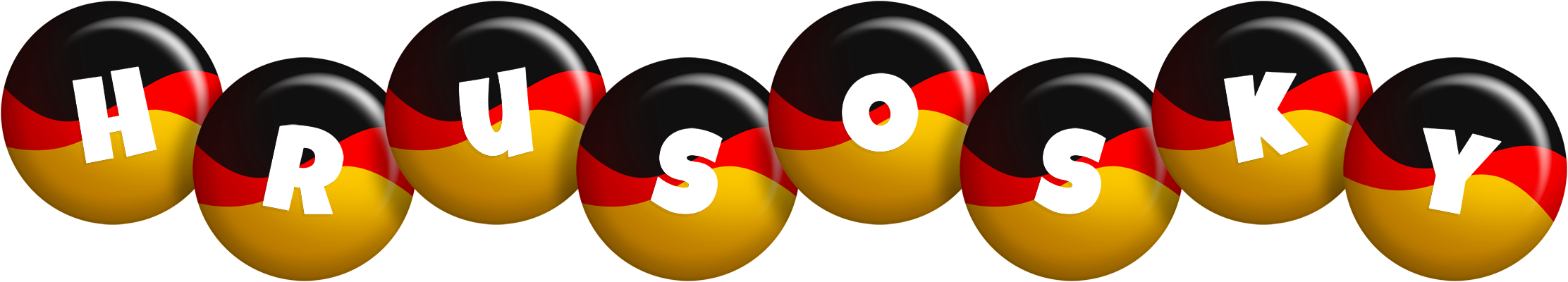Hrusosky german logo