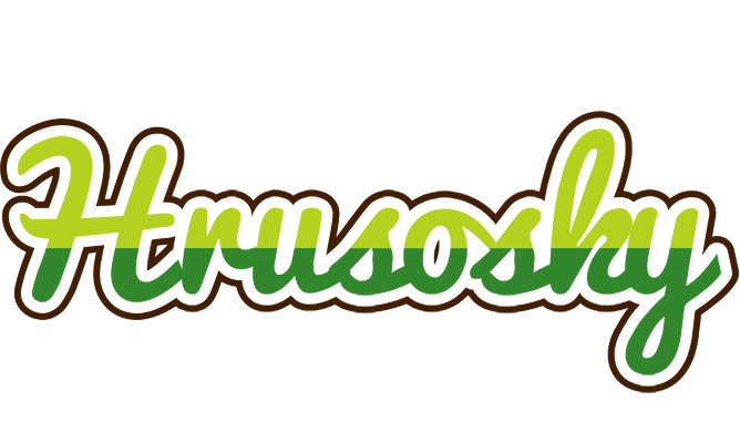 Hrusosky golfing logo
