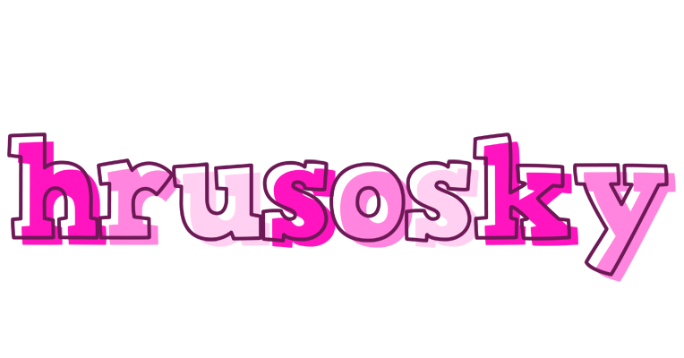 Hrusosky hello logo