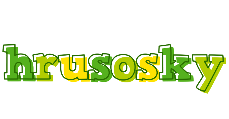 Hrusosky juice logo