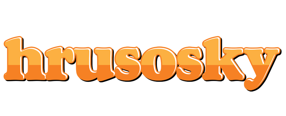 Hrusosky orange logo
