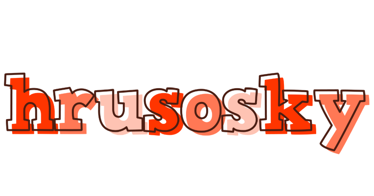 Hrusosky paint logo