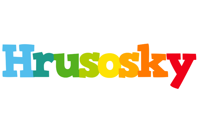 Hrusosky rainbows logo