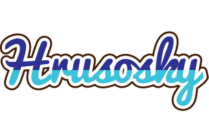 Hrusosky raining logo
