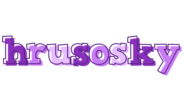 Hrusosky sensual logo