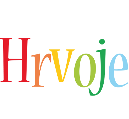 Hrvoje birthday logo