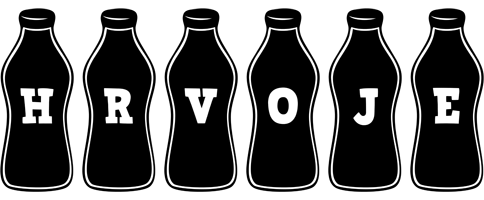 Hrvoje bottle logo