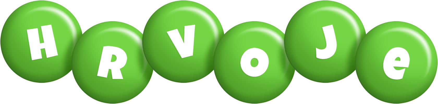 Hrvoje candy-green logo