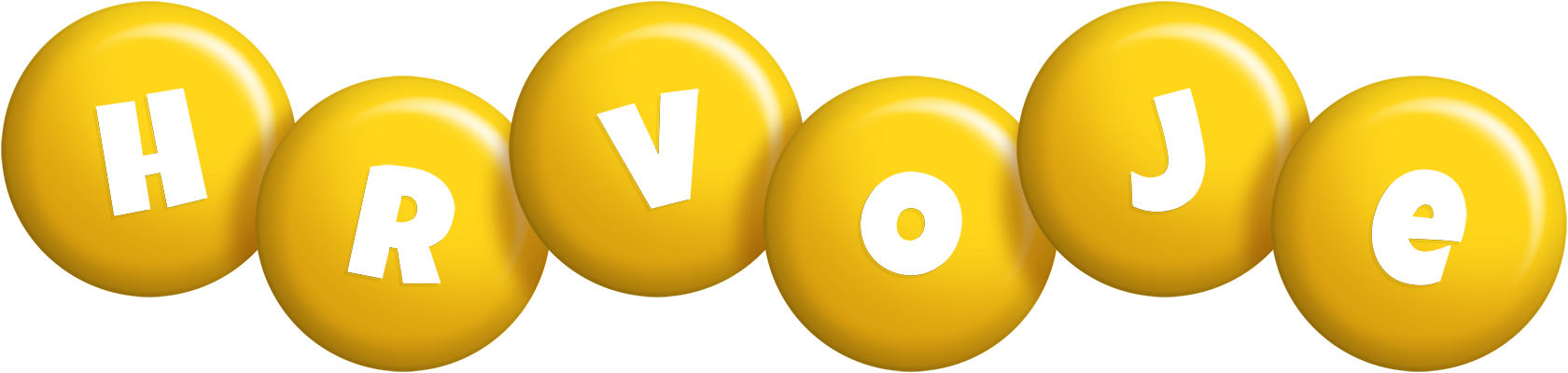 Hrvoje candy-yellow logo