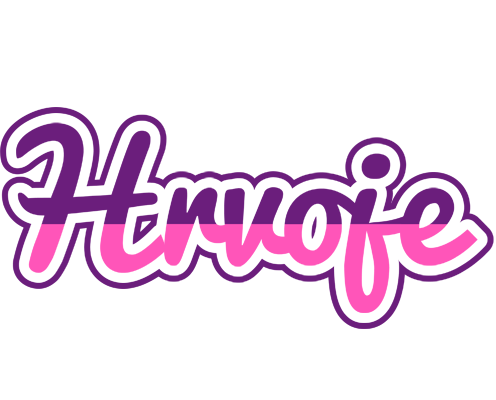 Hrvoje cheerful logo