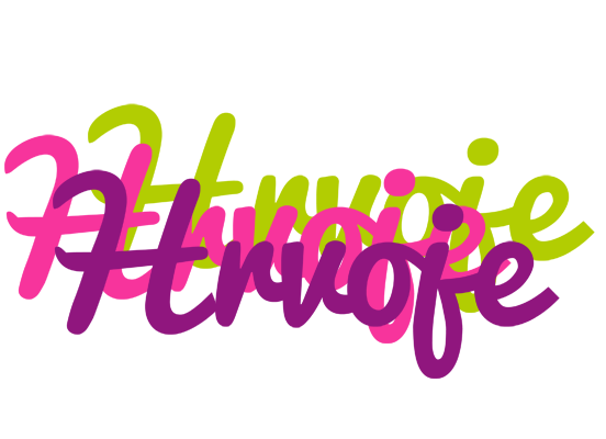 Hrvoje flowers logo