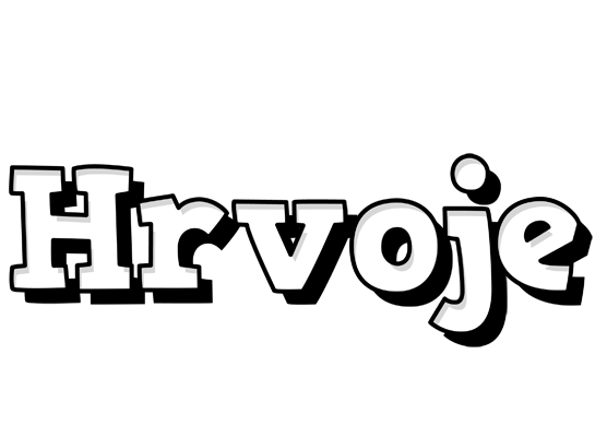Hrvoje snowing logo