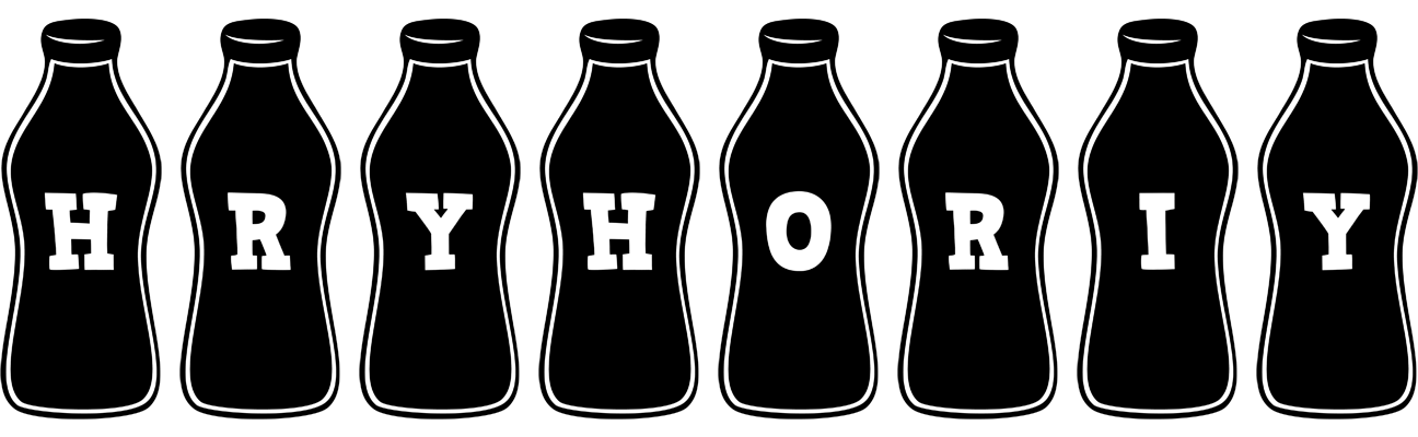 Hryhoriy bottle logo
