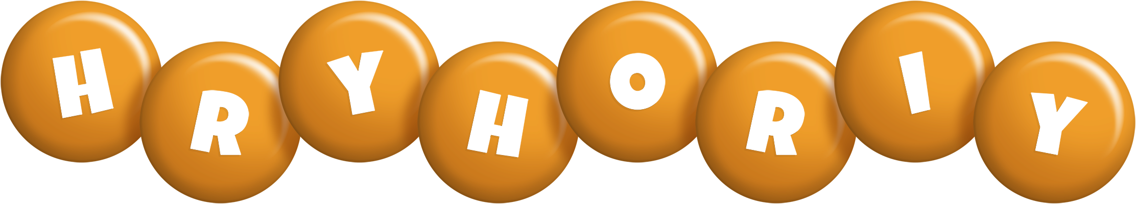Hryhoriy candy-orange logo