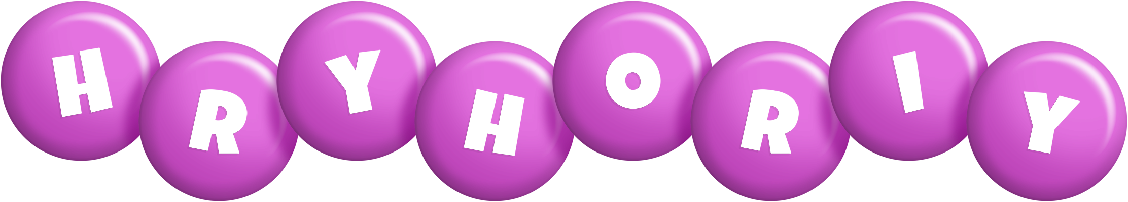 Hryhoriy candy-purple logo
