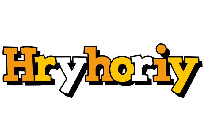 Hryhoriy cartoon logo