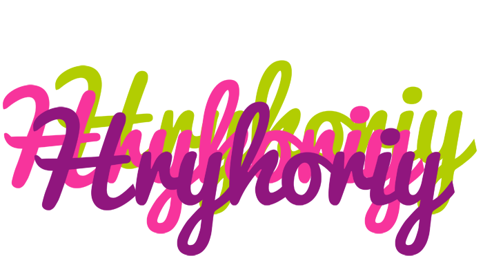 Hryhoriy flowers logo