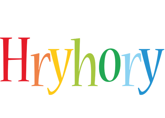 Hryhory birthday logo