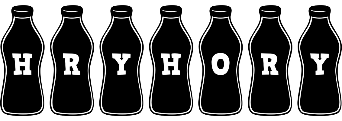 Hryhory bottle logo
