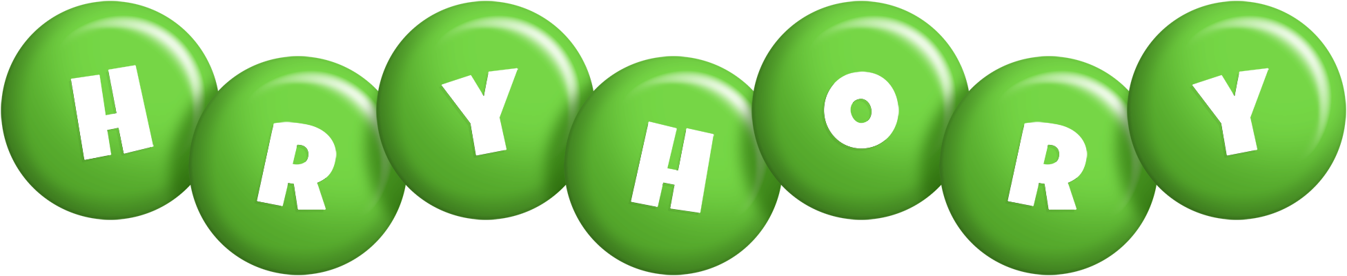 Hryhory candy-green logo