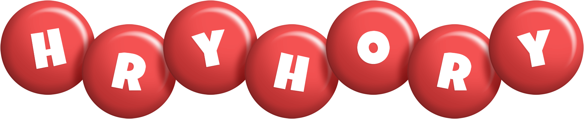 Hryhory candy-red logo