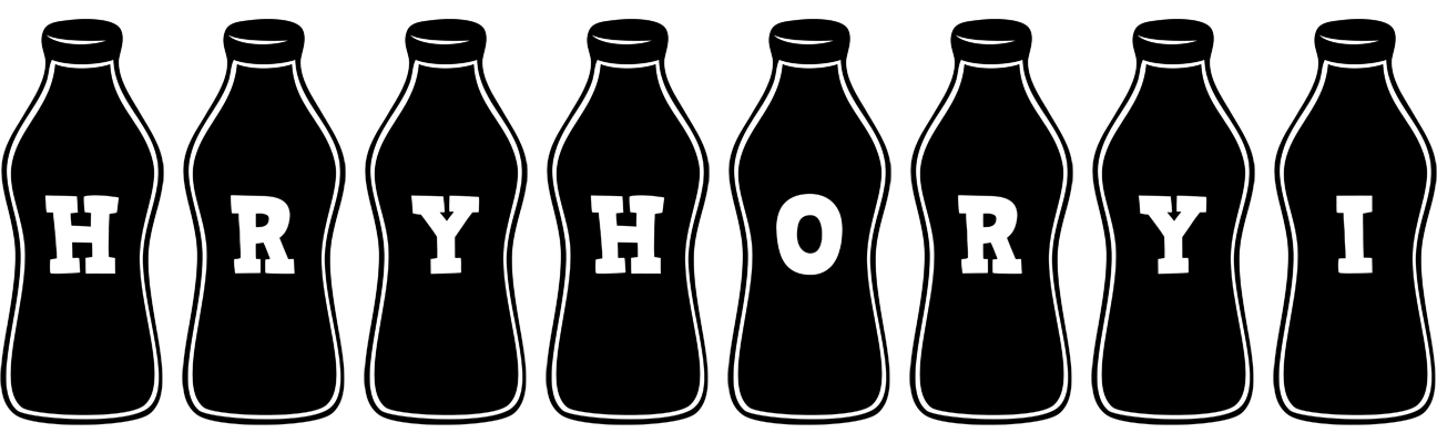 Hryhoryi bottle logo
