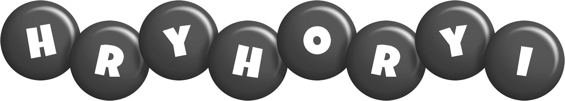 Hryhoryi candy-black logo