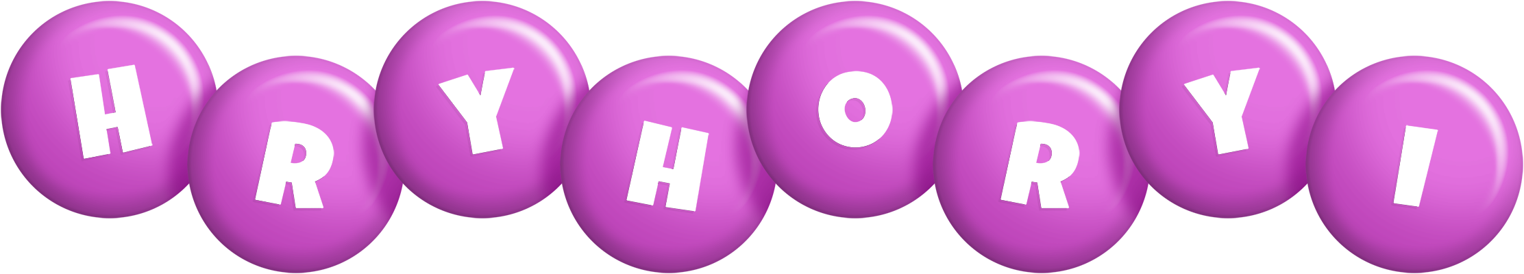 Hryhoryi candy-purple logo