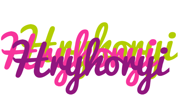Hryhoryi flowers logo